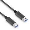 PureLink iSeries IS2401-020 USB-A – USB-A kabelis, USB 3.1 Gen 1, 2 m, juodas