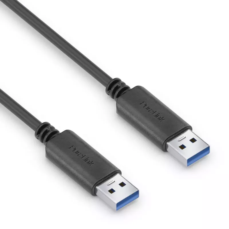 PureLink iSeries IS2401-020 USB-A – USB-A kabelis, USB 3.1 Gen 1, 2 m, juodas