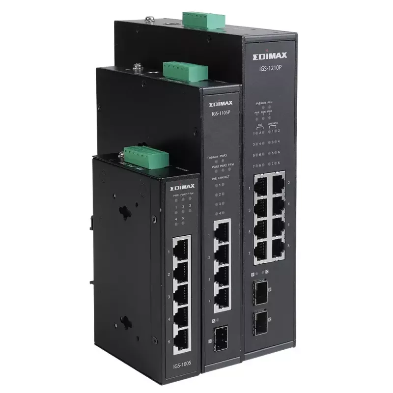 Nevaldomas jungiklis Edimax IGS-1005 L2 Gigabit Ethernet 5 prievadai