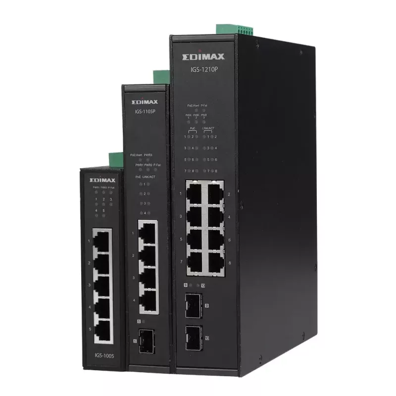 Nevaldomas jungiklis Edimax IGS-1005 L2 Gigabit Ethernet 5 prievadai