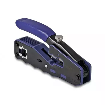 DeLOCK 90577 krimpavimo įrankis RJ45 kištukams, juodas/mėlynas, 62×135×20 mm