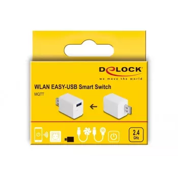 „Smart Plug“ DeLOCK 11828 vidinis Wi-Fi 2A baltas