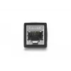 DeLOCK adapteris RJ45 lizdas į RJ45 lizdą Cat.6A juodas