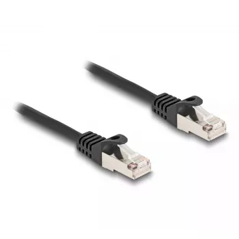 DeLOCK RJ50 kabelis, vyriškas RJ50 į vyrišką RJ50, S/FTP, 1 m, juodas