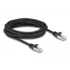 DeLOCK RJ50 laidas (vyriškas–vyriškas) S/FTP 5 m juodas