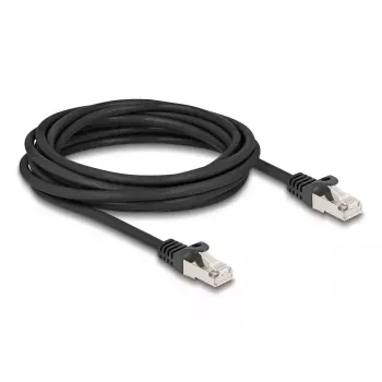 DeLOCK RJ50 laidas (vyriškas–vyriškas) S/FTP 5 m juodas