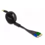 DeLOCK USB 3 in 1 ištraukiamas įkrovimo laidas Micro USB 2 x USB Type-C 1,13 m