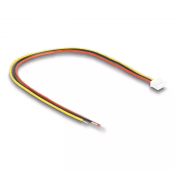 DeLOCK jungiamasis kabelis 3 kontaktų kamerų moduliams V8 10 cm juoda raudona geltona