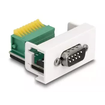 DeLOCK Easy 45 modulis D-Sub 9 pin kištukas į gnybtų bloką 22,5 x 45 mm