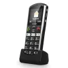 Mobilusis telefonas Emporia SIMPLICITY-LTE 5,08 cm (2 coliai) 1200 mAh Juodas, Sidabrinis
