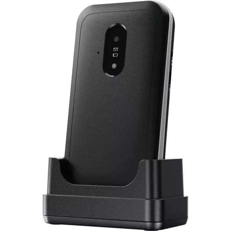Doro Leva E22 2.8 colio 0,3 MP juoda balta