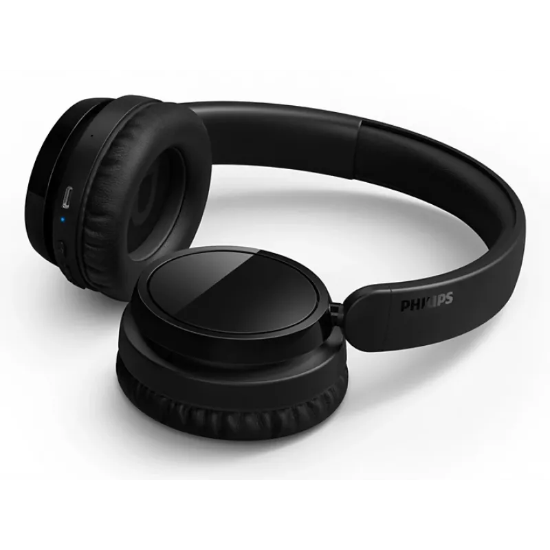 Ausinės Philips TAH5209BK/97 (5000 serija) – Belaidės ausinės ant galvos, 20–20000 Hz, 10 m diapazonas, 223 g, juodos