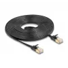 Tinklo kabelis DeLOCK RJ45 Cat.6A kištukas-kištukas U/FTP 5 m juodas