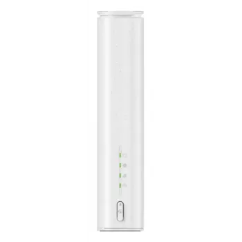 Stalinis 5G maršrutizatorius Telekom Zyxel NR5111, dviejų juostų 2,4/5 GHz, Wi‑Fi 6, Gigabit Ethernet, 3000 Mbps, baltas