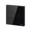 Touch jungiklis Sonoff T3 EU TX WiFi RF 433 2 kanalų – sieninis išmanusis jungiklis, EU jutiklinis skydelis