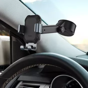 Aktyvus laikiklis Baseus SUYL-TK01 Mobiliesiems telefonams Išmaniesiems telefonams Juodas