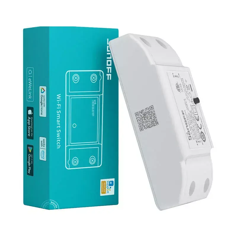 „Smart“ jungiklis Sonoff BASICR4 10A ESP32 – Wi-Fi relės modulis namų automatizacijai