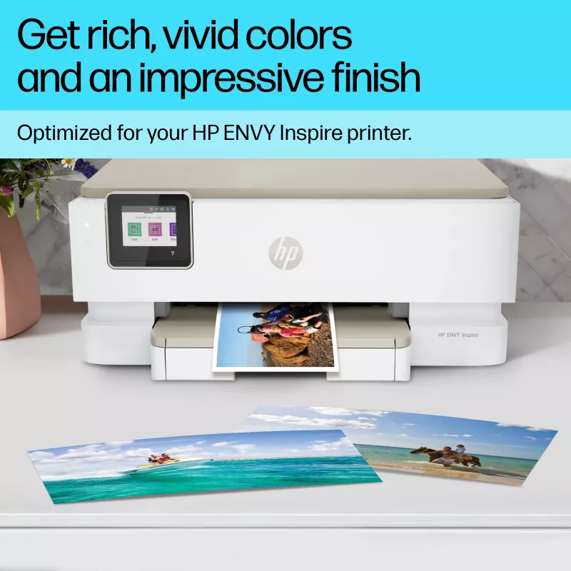 HP Advanced Photo Paper Glossy blizgus fotopopierius 65 lb 4 x 12 col. (101 x 305 mm) 10 lapų