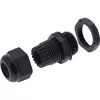 InLine kabelio įvadas nylon IP68 3.5 - 6 mm juodas 10 vnt., Neoprenas, Nailonas, Juoda, 43 g, 80 mm, 120 mm, 25 mm