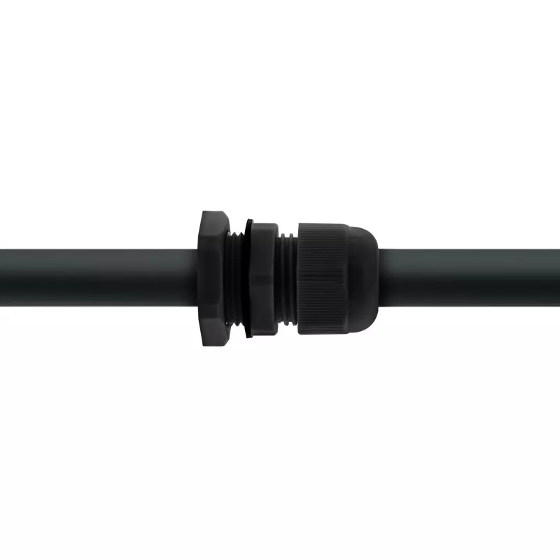 InLine kabelio įvadas nylon IP68 3.5 - 6 mm juodas 10 vnt., Neoprenas, Nailonas, Juoda, 43 g, 80 mm, 120 mm, 25 mm