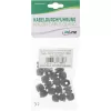 InLine kabelio įvadas nylon IP68 3.5 - 6 mm juodas 10 vnt., Neoprenas, Nailonas, Juoda, 43 g, 80 mm, 120 mm, 25 mm