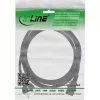 InLine maitinimo laidas, CEE 7/7 tiesus / 3 kontaktų IEC C13 kištukas, juodas, 1 m