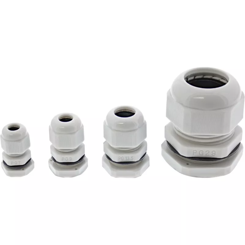 InLine kabelio įvadas nailoninis IP68 3,5–6 mm pilkas 10 vnt.