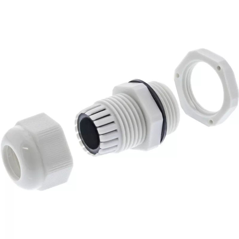 InLine kabelio įvadas nailoninis IP68 3,5–6 mm pilkas 10 vnt.