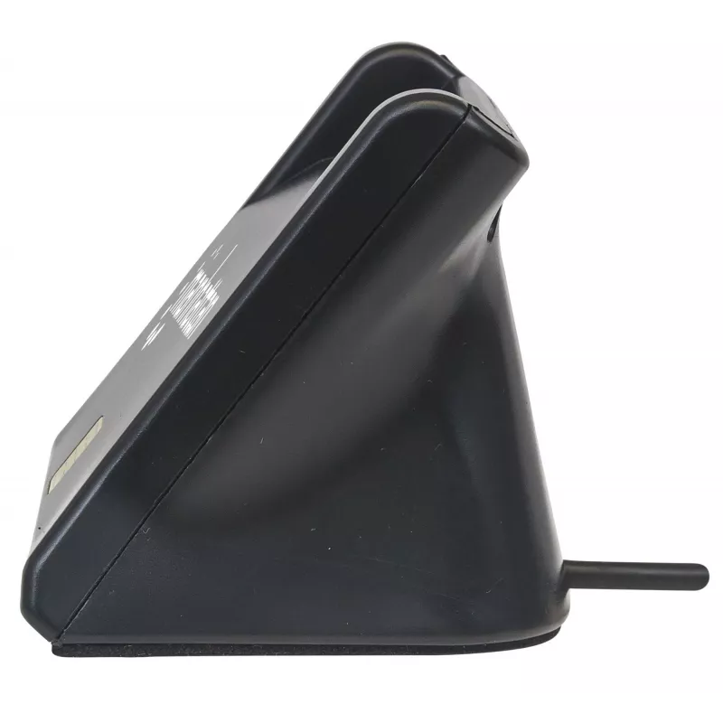 Manhattan USB-A Smart/SIM kortelių skaitytuvas, 480 Mbps (USB 2.0), stalinis vertikalus, trinties tipo, 86 cm laidas, juodas, 3 metų garantija