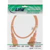 InLine šaltojo prietaiso ilginimo laidas, C13 / C14, oranžinis, 0,3 m