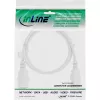InLine maitinimo laido ilginimo laidas, C13 / C14, baltas, 0,3 m