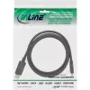 Konverterinis kabelis DisplayPort į HDMI InLine 17186 0,5 m juodas