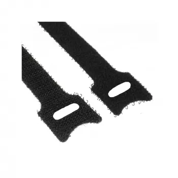 Kabelių rišimo dirželiai InLine 12×200 mm, nailoniniai, pakuotėje 10 vnt., juodi