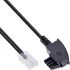 InLine TAE-F / RJ45 8P2C laidas 1 m