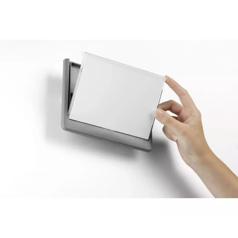 Ženklų laikiklis Durable 486637 A5 plastikinis grafitas
