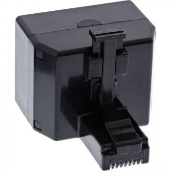 InLine ISDN skirstomasis stovas 1x RJ45 M / 2x RJ45 F be galinio rezistoriaus