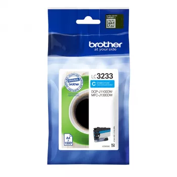 Kasetė Brother LC-3233C mėlyna rašalinė 1500 puslapių DCP-J1100DW/MFC-J1300DW