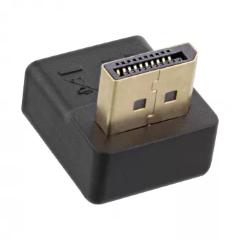 InLine DisplayPort adapteris, DisplayPort kištukas / lizdas kampu į viršų