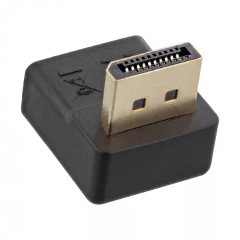 InLine DisplayPort adapteris, DisplayPort kištukas / lizdas, žemyn nukreiptas