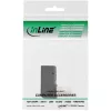 InLine DisplayPort adapteris, DisplayPort kištukas / lizdas, žemyn nukreiptas
