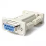 StarTech.com DB9 RS232 nuoseklusis nulinio modemo adapteris - F/F, DB-9, DB-9, Baltas