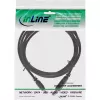 InLine USB 2.0 Mini laidas USB Type A kištukas / Mini B kištukas, 5 kontaktų, juodas, 0,5 m