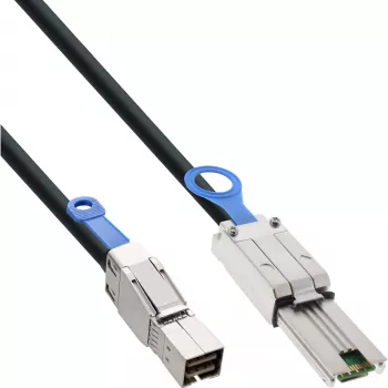 InLine išorinis Mini SAS HD kabelis SFF-8644 į SFF-8088 6Gb/s 1m