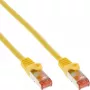 InLine Patch kabelis S/FTP PiMF Cat.6 250MHz varinis halogeno neturintis geltonas 0,25m