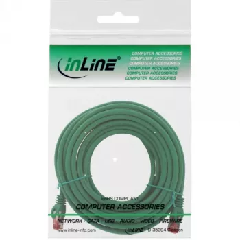 InLine Patch kabelis S/FTP PiMF Cat.6 250MHz varis halogenų neturintis žalias 7,5m