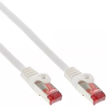InLine Patch Laidas S/FTP PiMF Cat.6 250MHz varis halogeninis laisvas baltas 7,5m
