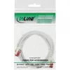 InLine Patch Laidas S/FTP PiMF Cat.6 250MHz varis halogeno neturintis baltas 2m