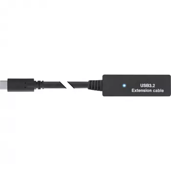 InLine USB 3.2 Gen.1 aktyvus ilgintuvas, USB-C kištukas į USB-C lizdą, 5 m