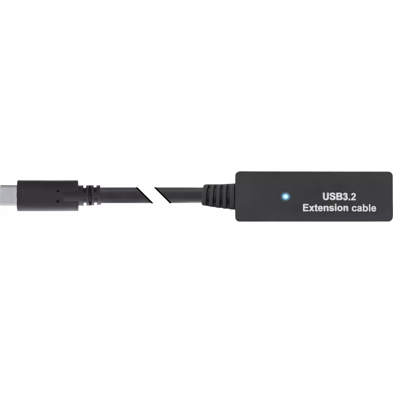 InLine USB 3.2 Gen.1 aktyvus ilgintuvas, USB-C kištukas į USB-C lizdą, 5 m