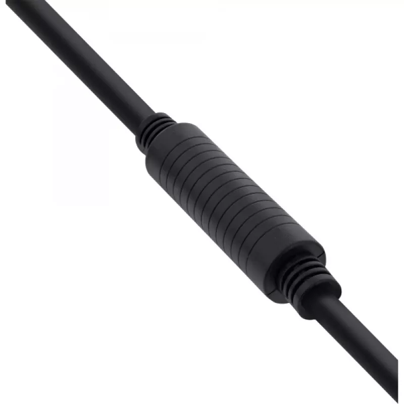 InLine aktyvus HDMI kabelis High Speed su Ethernet, M/M, juodas, auksuoti kontaktai, 30m